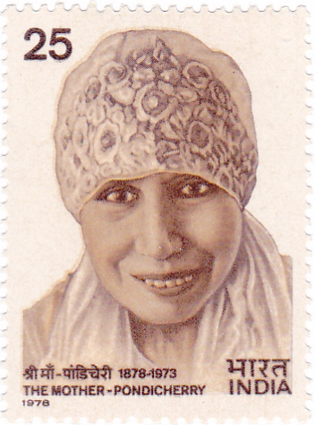 Mirra Alfassa 1978 stamp of India