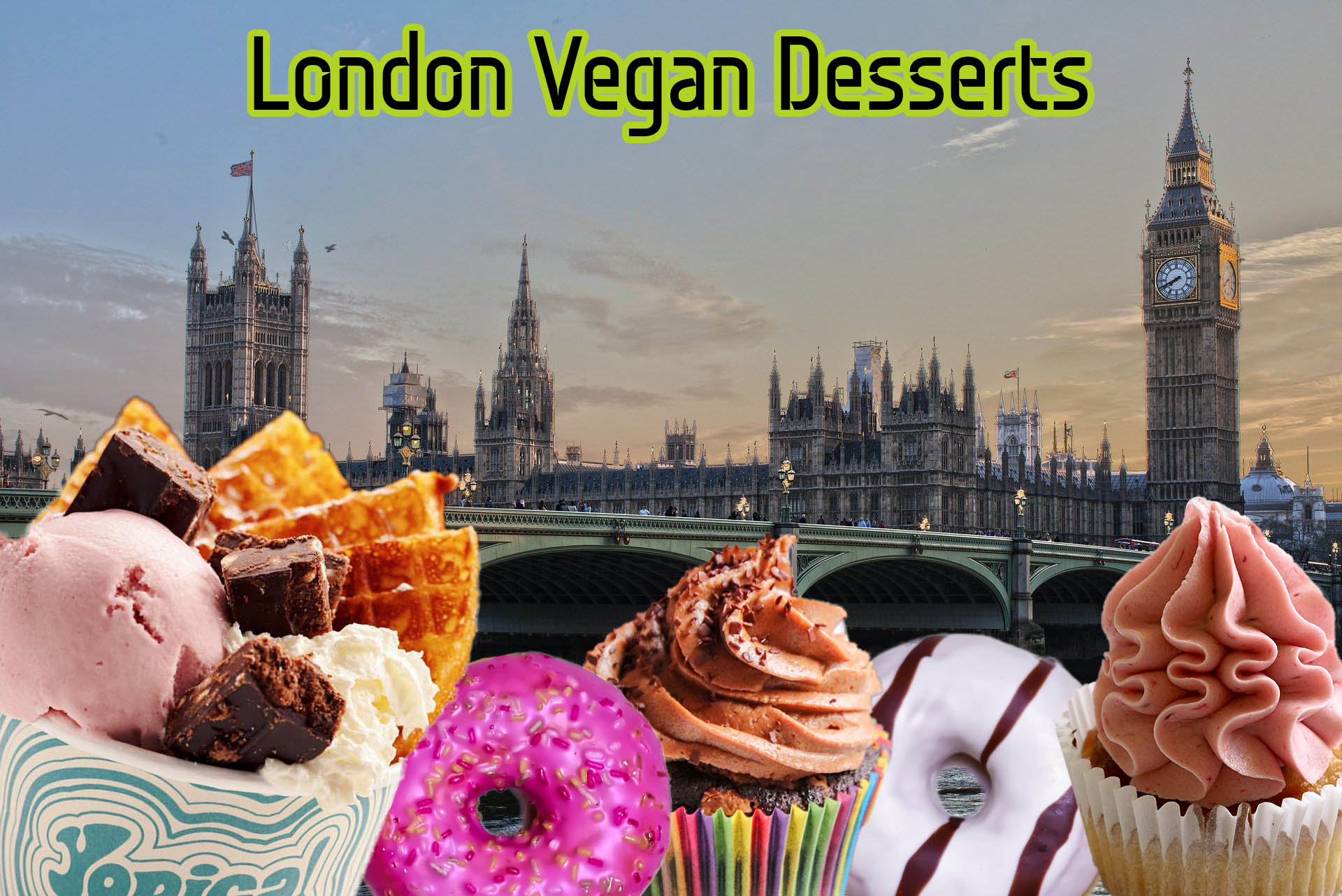 Vegan desserts in london